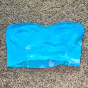Blue Tube Top